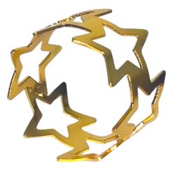 Porta-guardanapo Ref. MH-04 Estrela Ouro